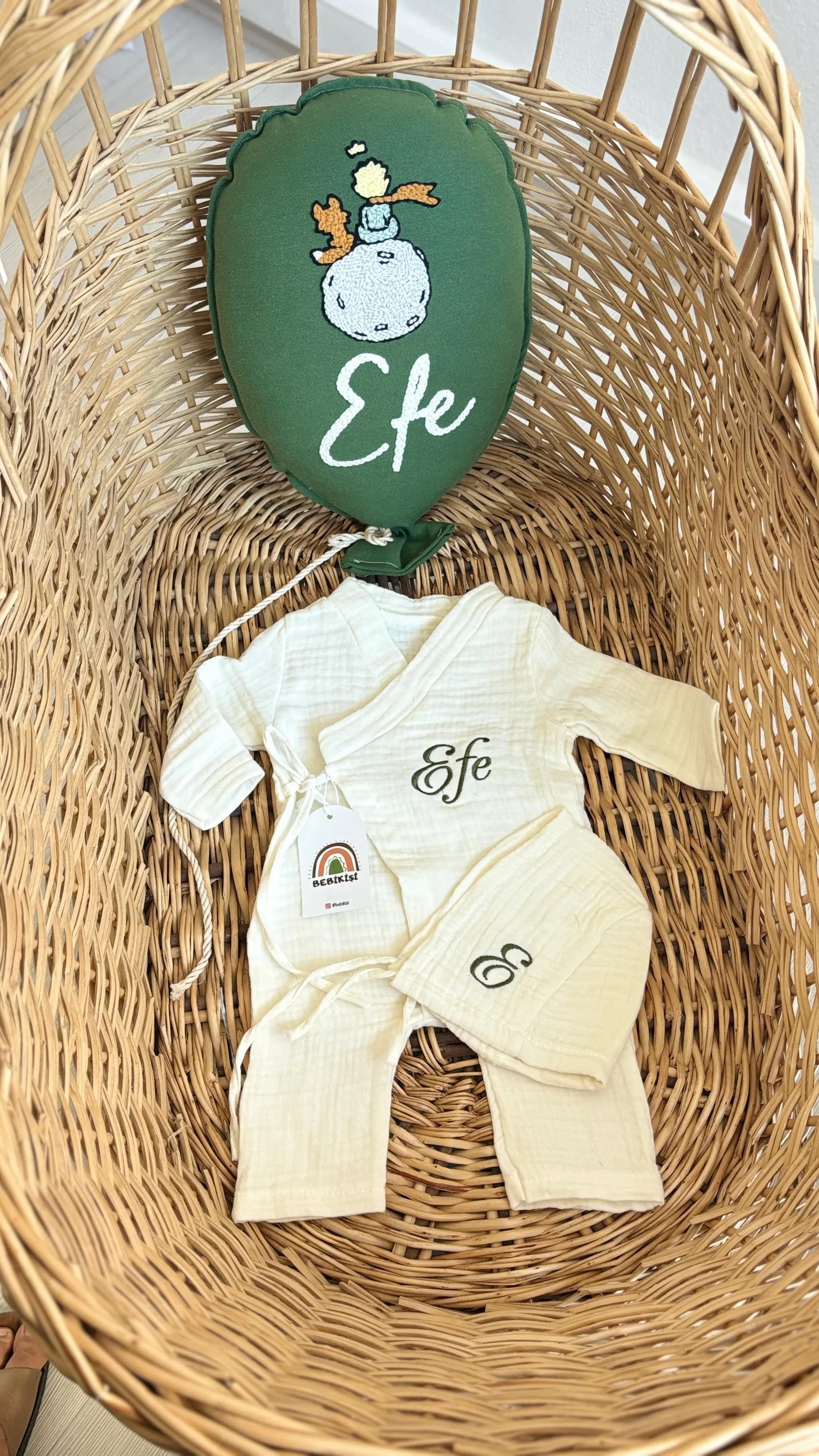 BALONLU SET- TEKLİ BALON VE MÜSLİN SET - Küçük prens
