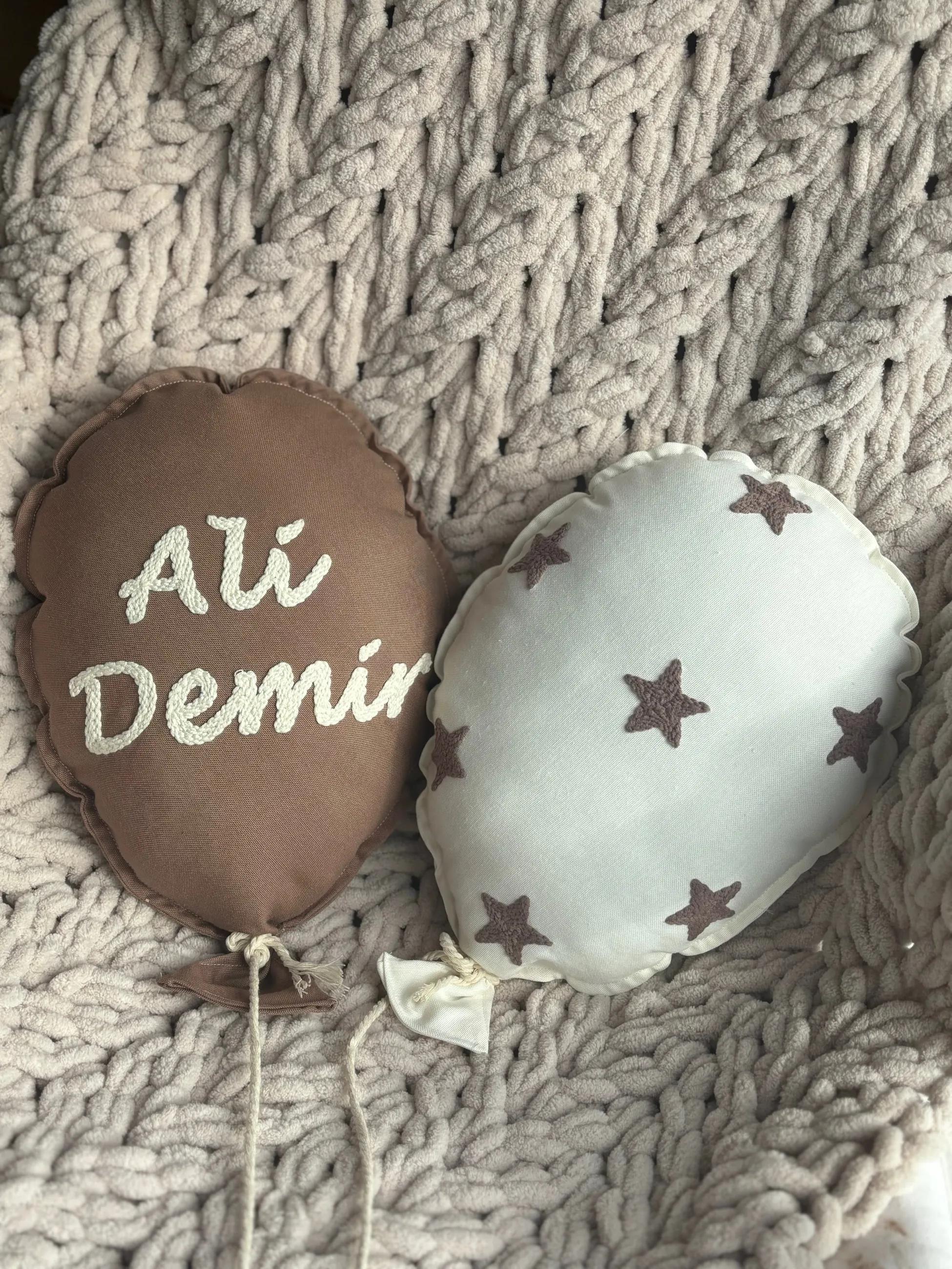 KOYU KAHVE MİNİK YILDIZLI 2Lİ BALON TAKIM