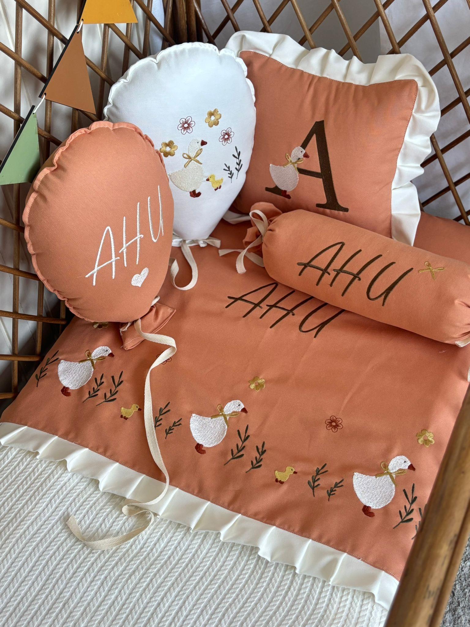 PİKE TAKIMI 5Lİ SET SEVİMLİ ÖRDEK TURUNCU