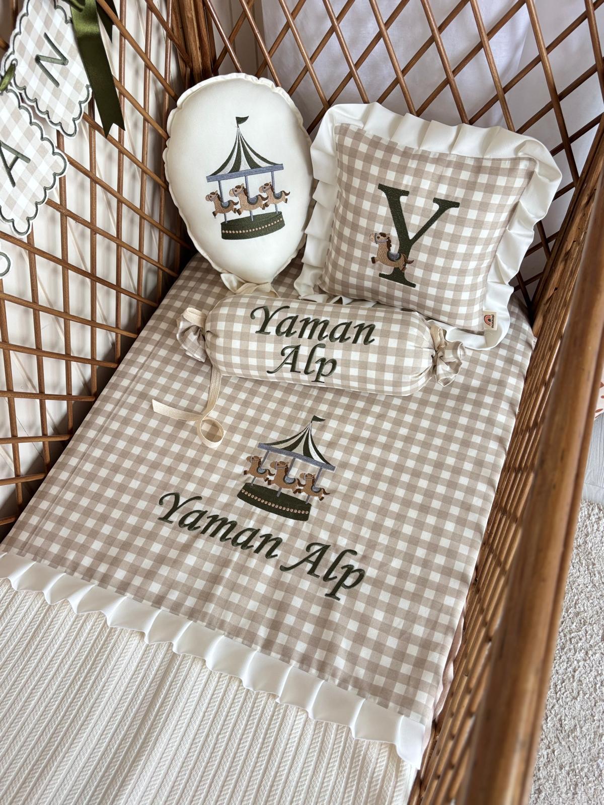 PİKE TAKIMI ATLI KARINCA YEŞİL 4'LÜ SET 
