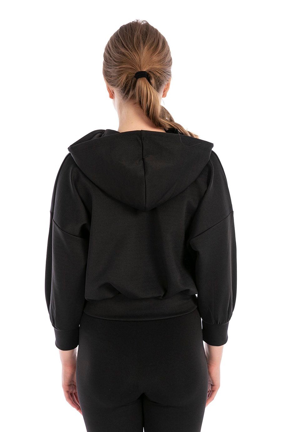 CAMENTA DALGIÇ KUMAŞ SOUTH BASKILI KAPŞONLU KADIN SWEATSHIRT