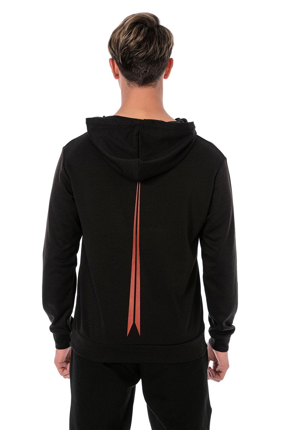 CAMENTA FERMUAR DETAYLI KAPŞONLU ERKEK SWEATSHIRT