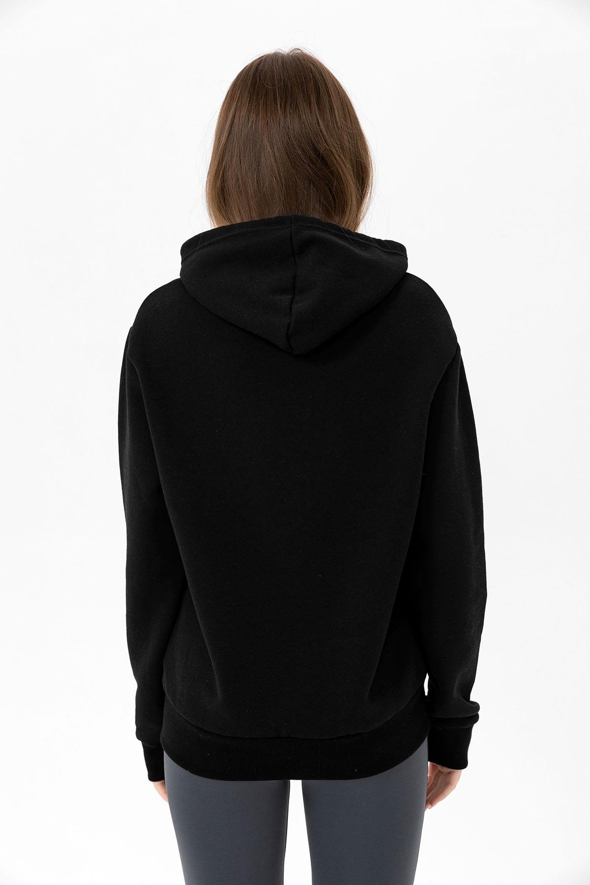 Camenta Fermuarlı Kapüşonlu Unisex Sweatshirt