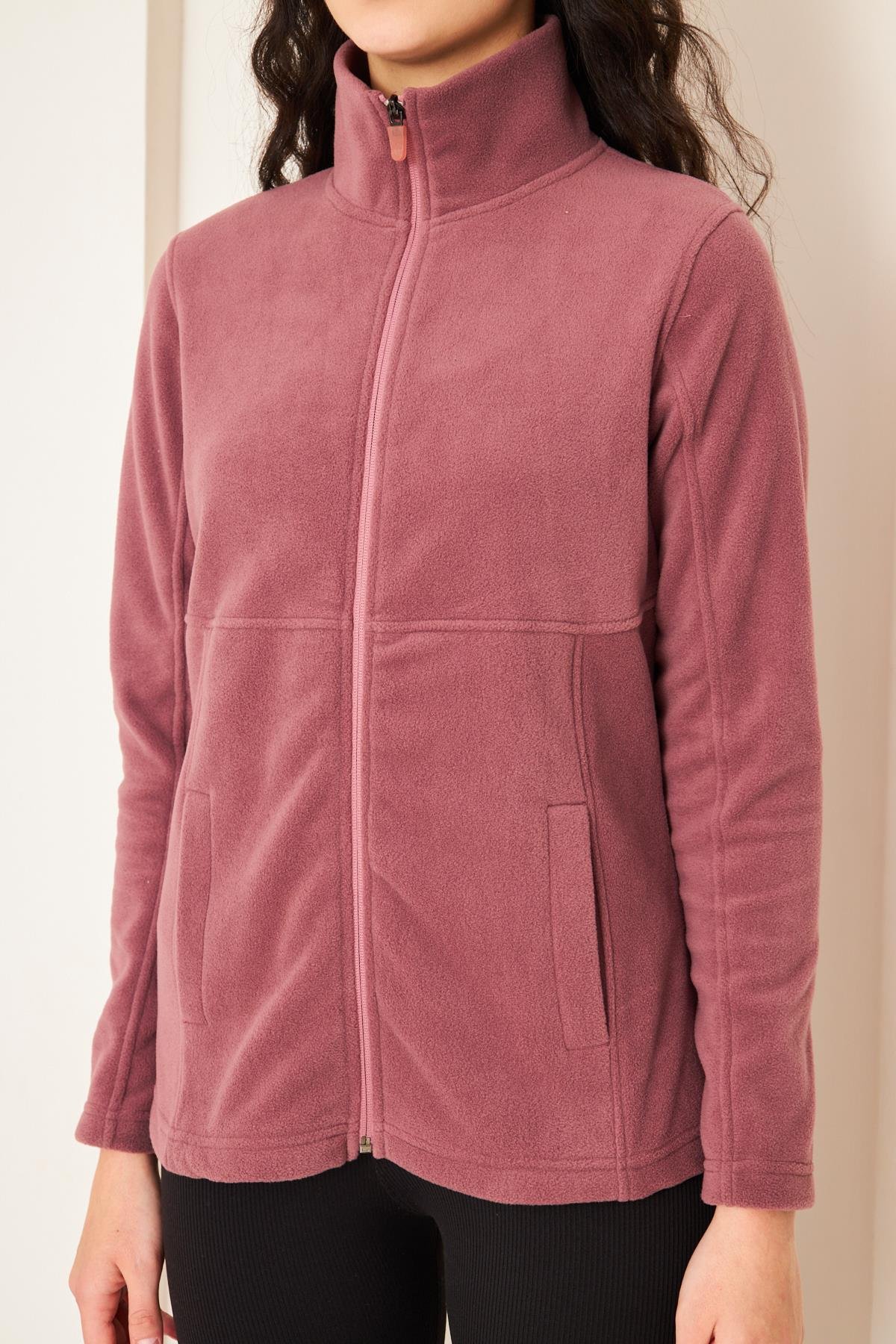 Camenta Fermuarlı Polar Ceket Sweatshirt 