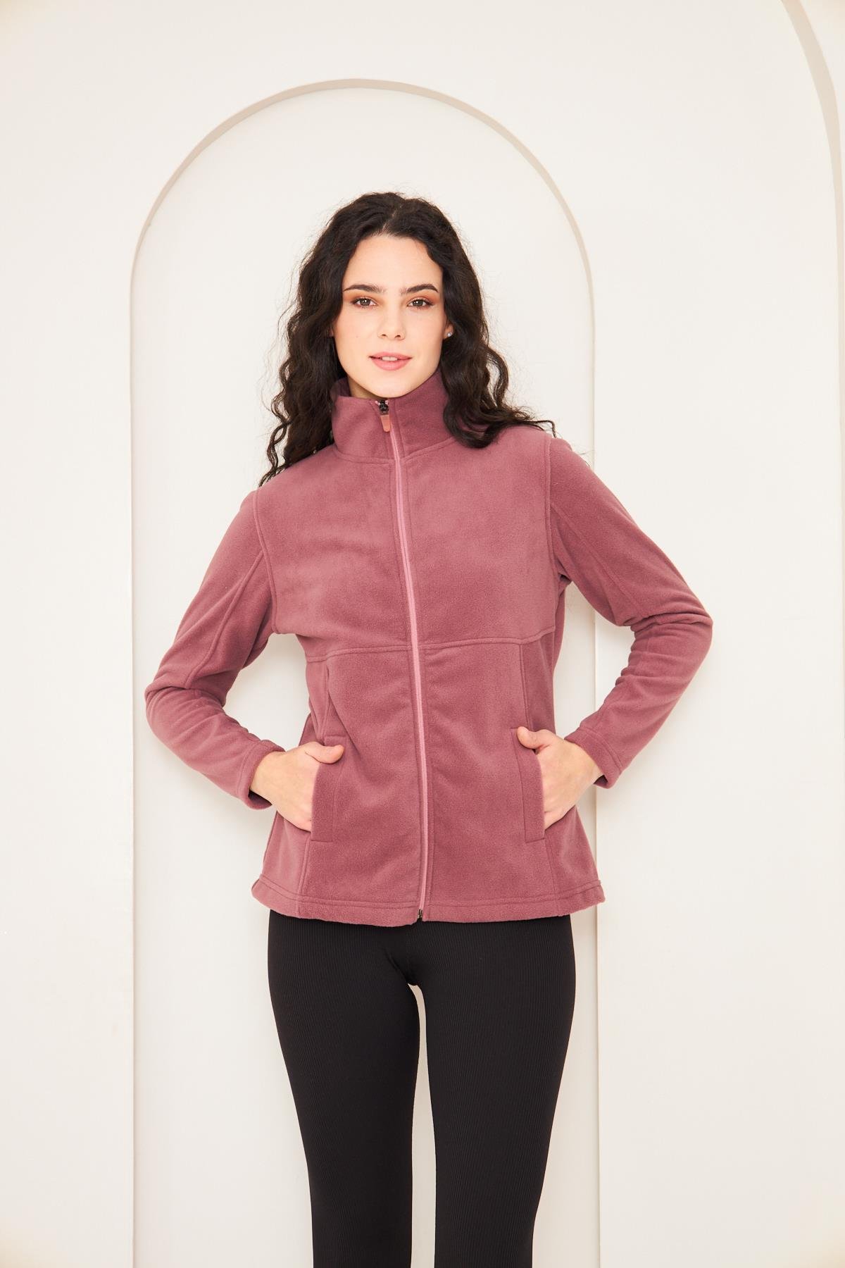 Camenta Fermuarlı Polar Ceket Sweatshirt 