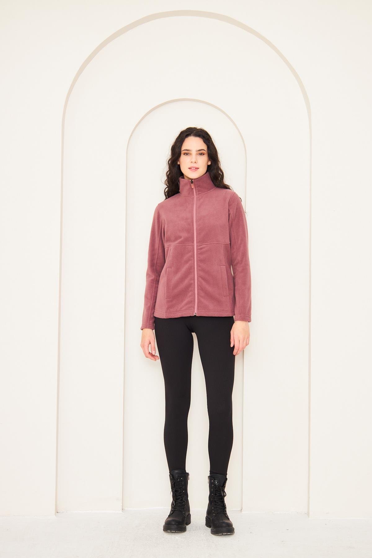 Camenta Fermuarlı Polar Ceket Sweatshirt 