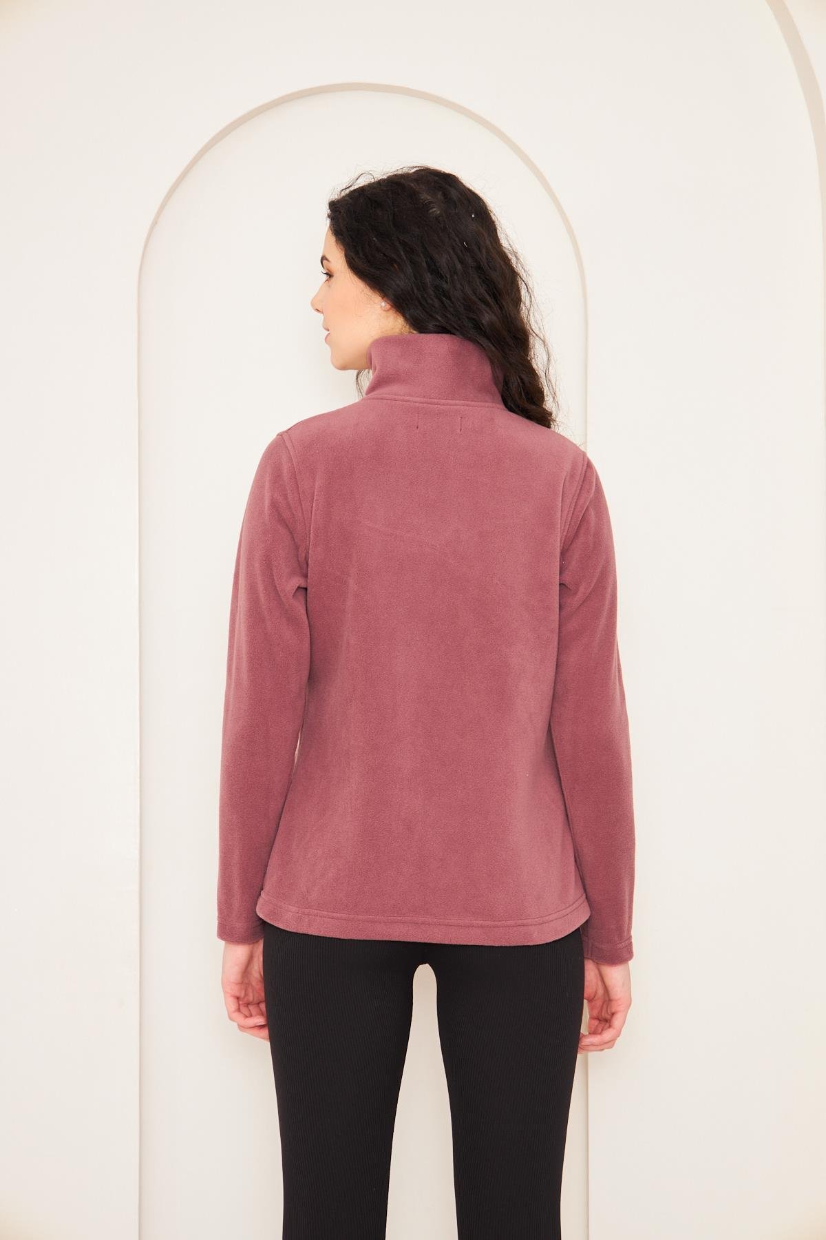 Camenta Fermuarlı Polar Ceket Sweatshirt 