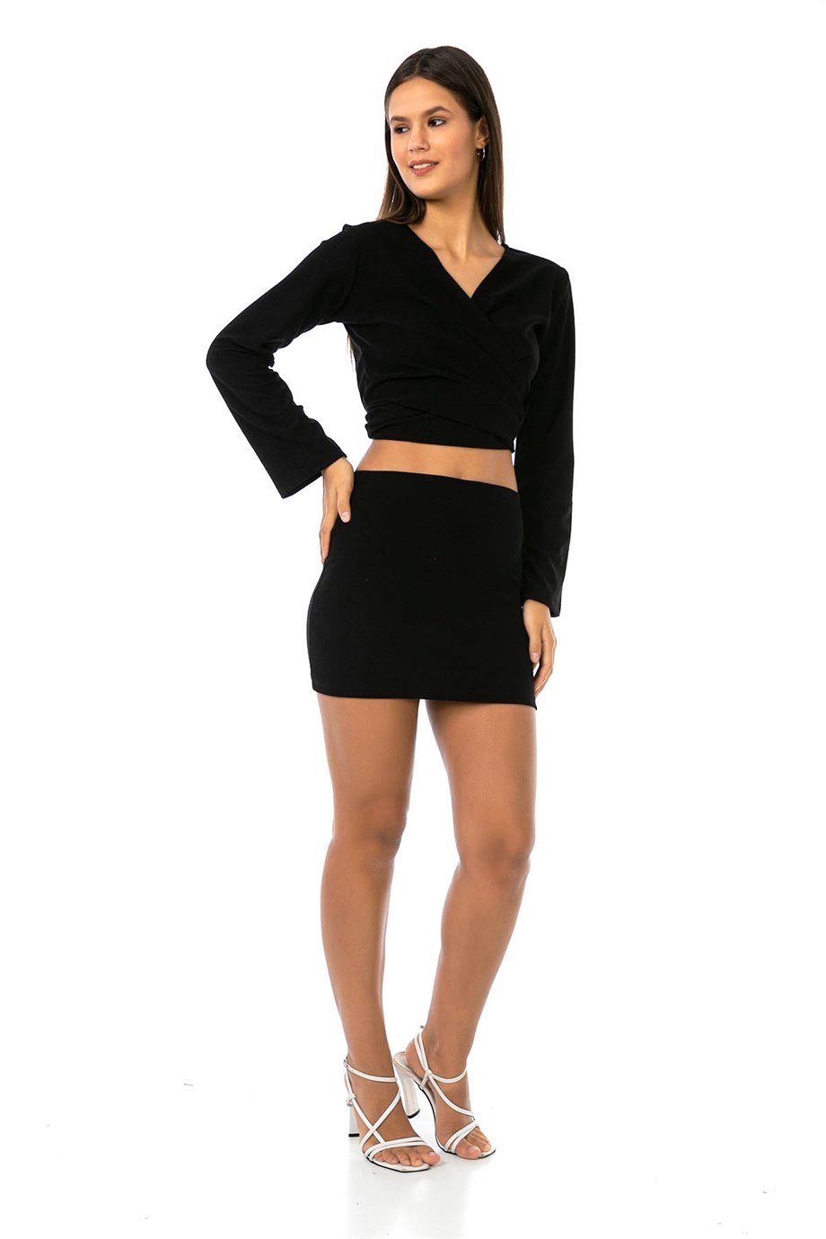 CAMENTA KRUVAZE KADIN BLUZ