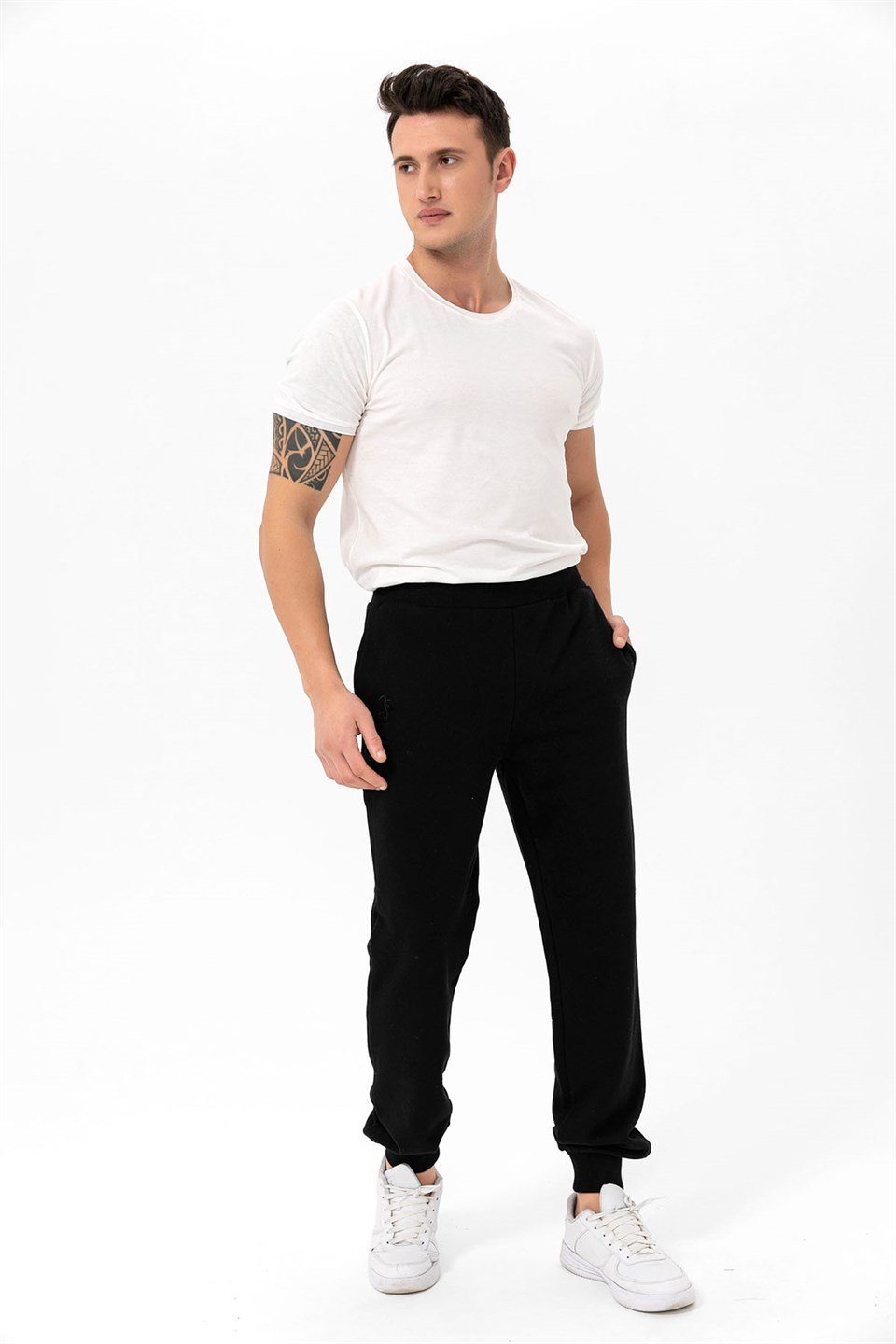 Camenta Siyah Erkek Eşofman Altı