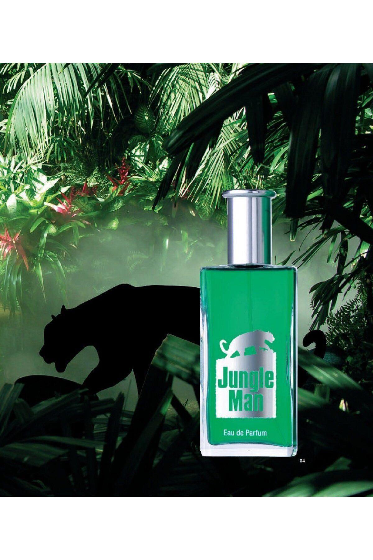 Jungle Man – Eau De Parfum - Hediye Kutulu Erkek Parfümü 100 ml