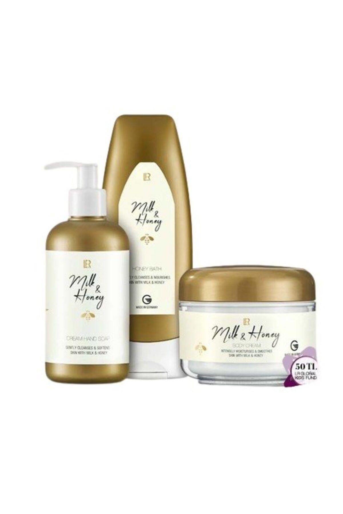 Süt & Bal Vücut Bakım Seti (Milk & Honey Body Lotion Set)