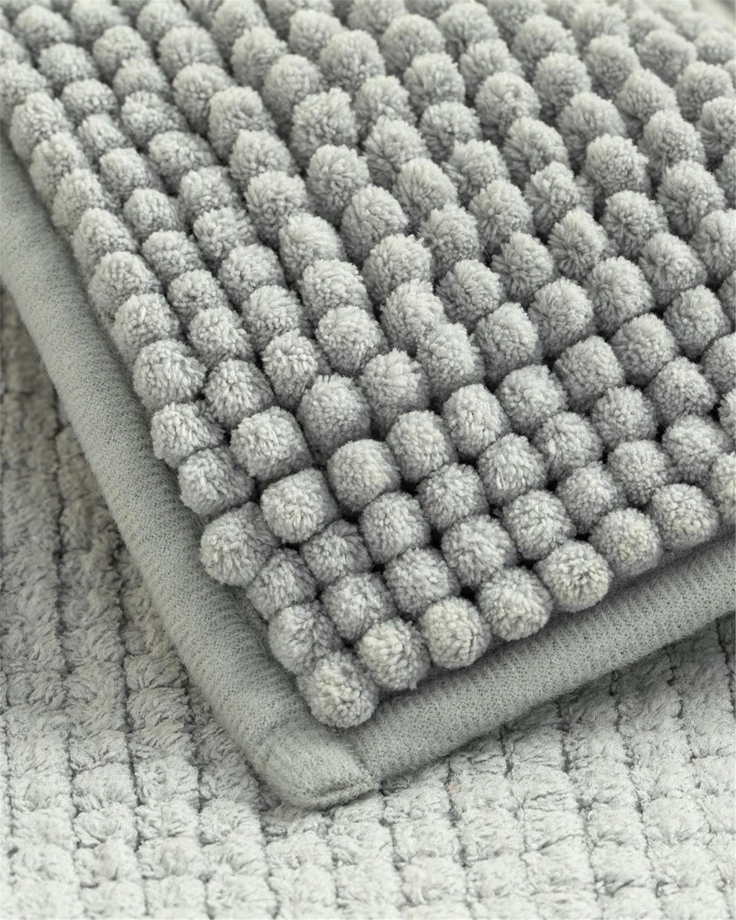 10035542001English Home Paige Banyo Paspası Seti 60x90+40x60 Gri
