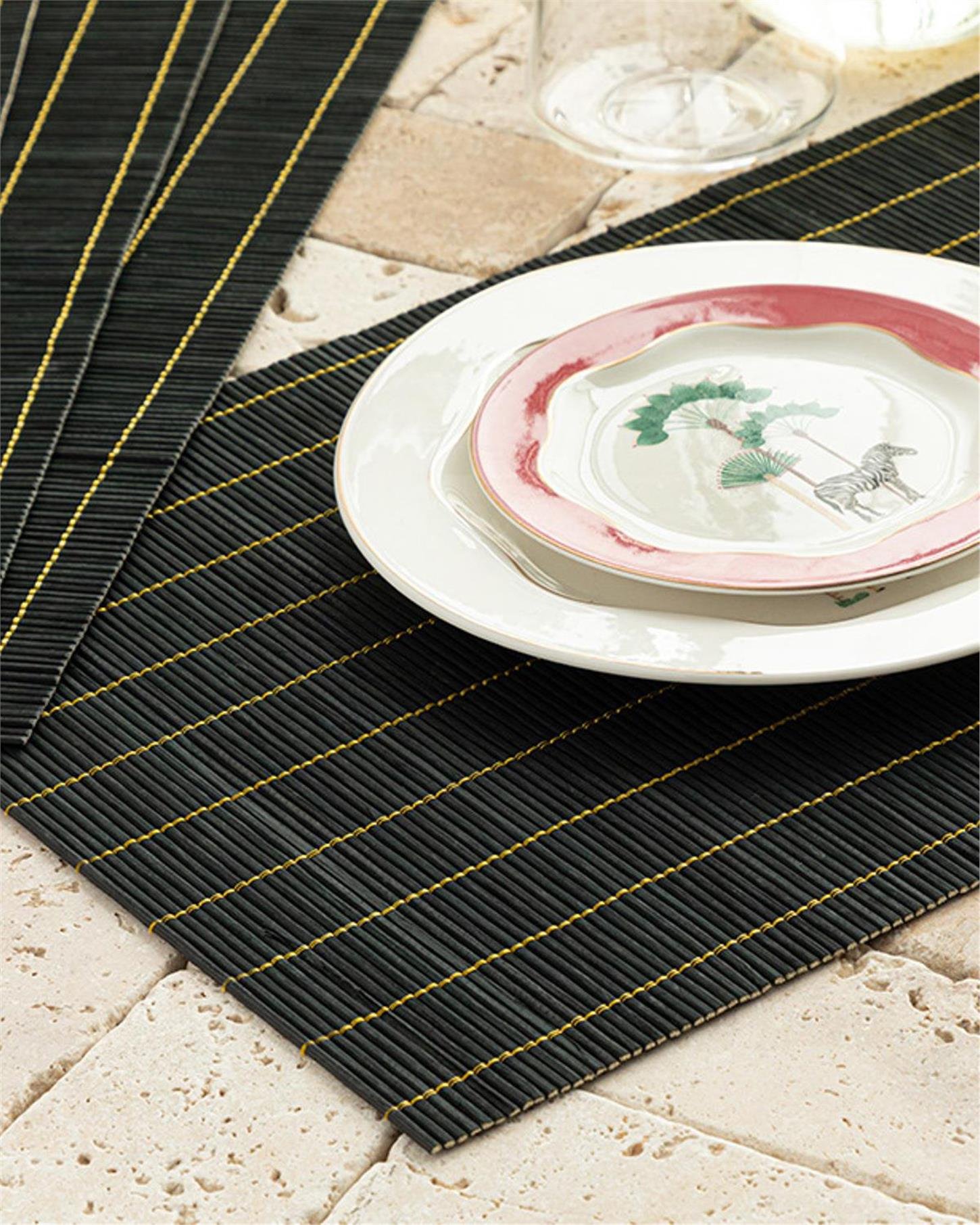 10037961002English Home Farleg Amerikan Servis 45x30 cm Siyah