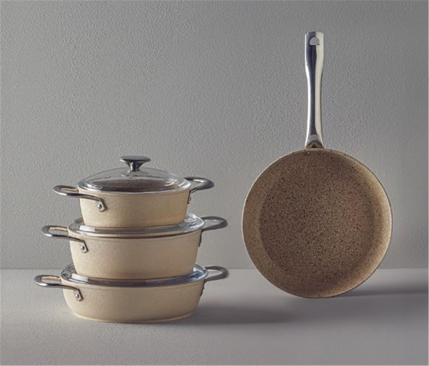 10039957002English Home Charm Tencere Seti 20cm-24cm-26cm-26cm