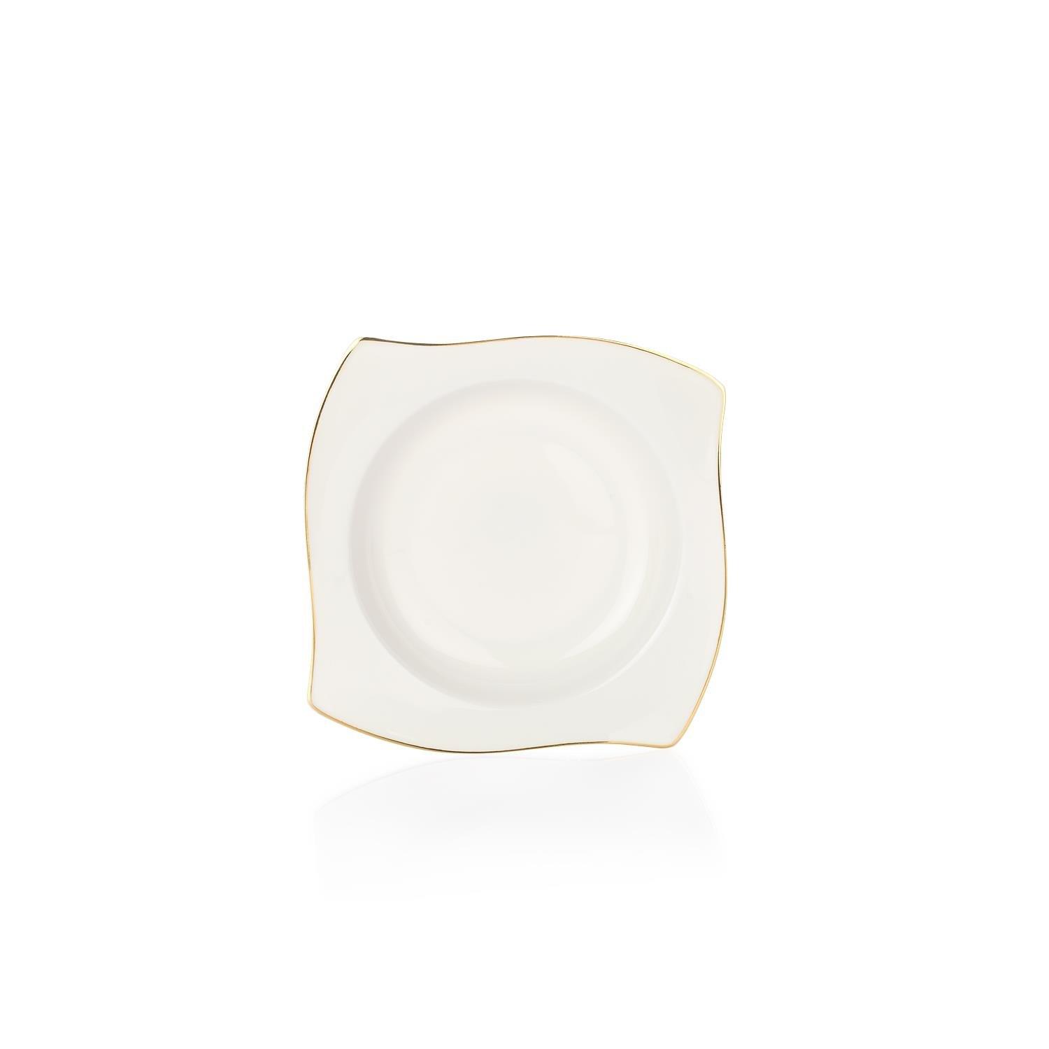 1S0446-01001-GLD01Schafer Bety Yemek Takımı 48 Parça Gold