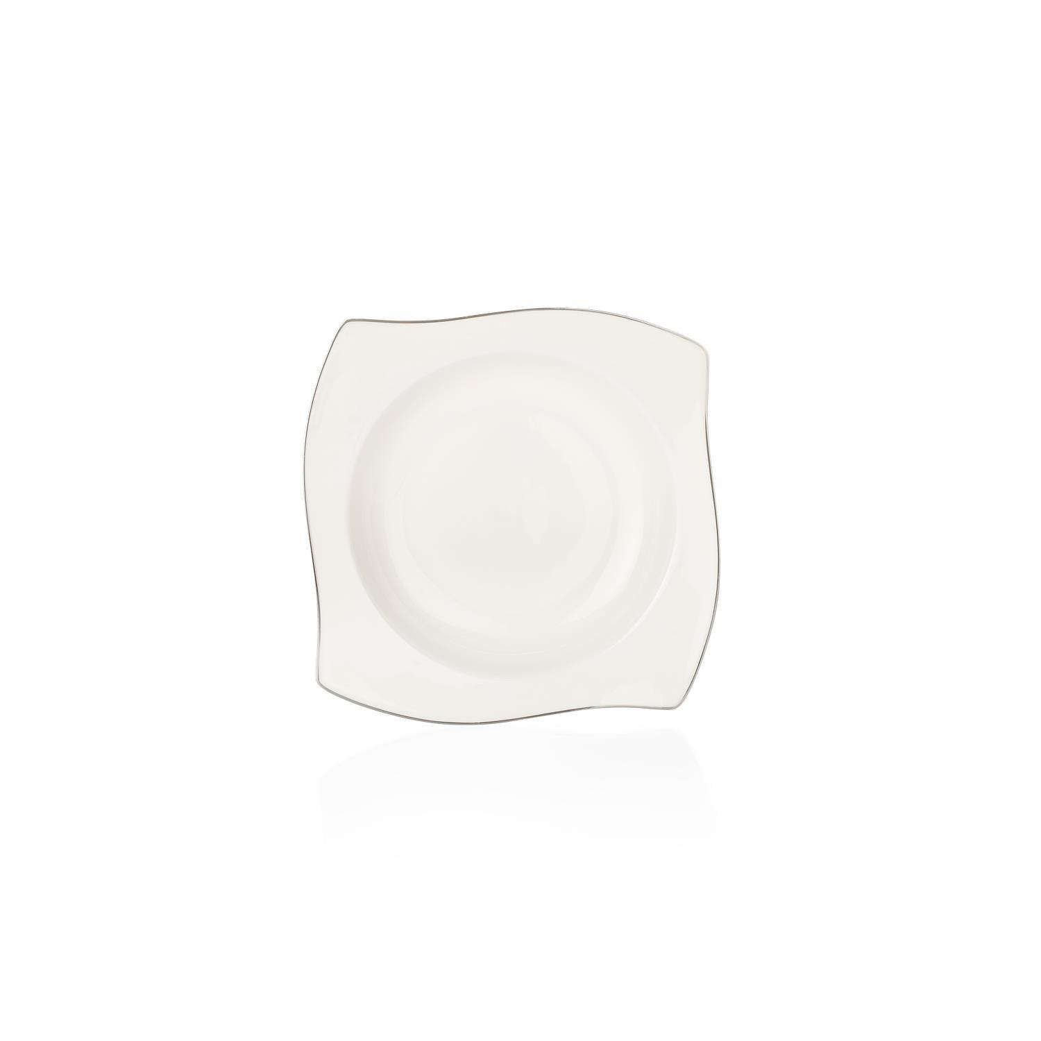 1S0446-01001-PLT01Schafer Bety Yemek Takımı 48 Parça Platin