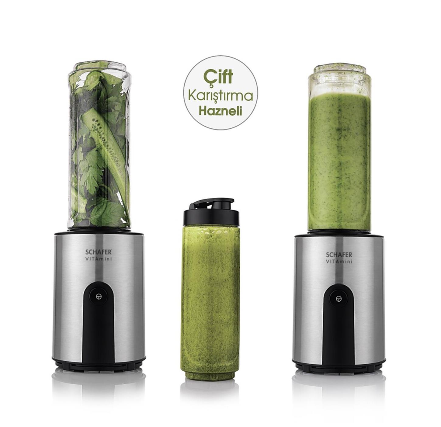 1S782-25011-INX02Schafer Vita Mini Blender Inox