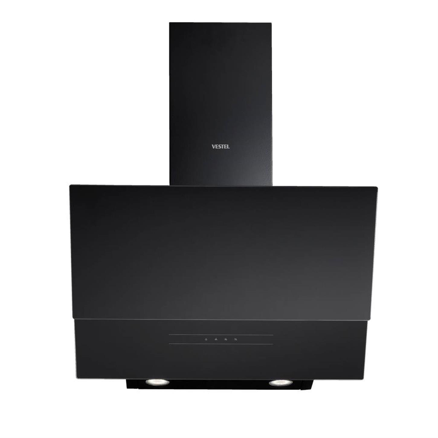 20210073Vestel AD 6331 S Siyah Ankastre Davlumbaz