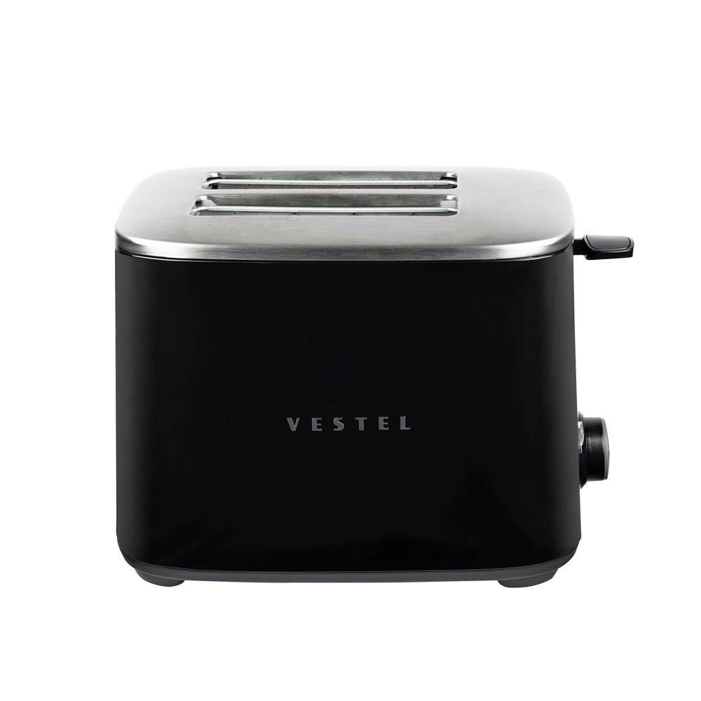 20244375Vestel Retro Ekmek Kızartma Makinesi Siyah