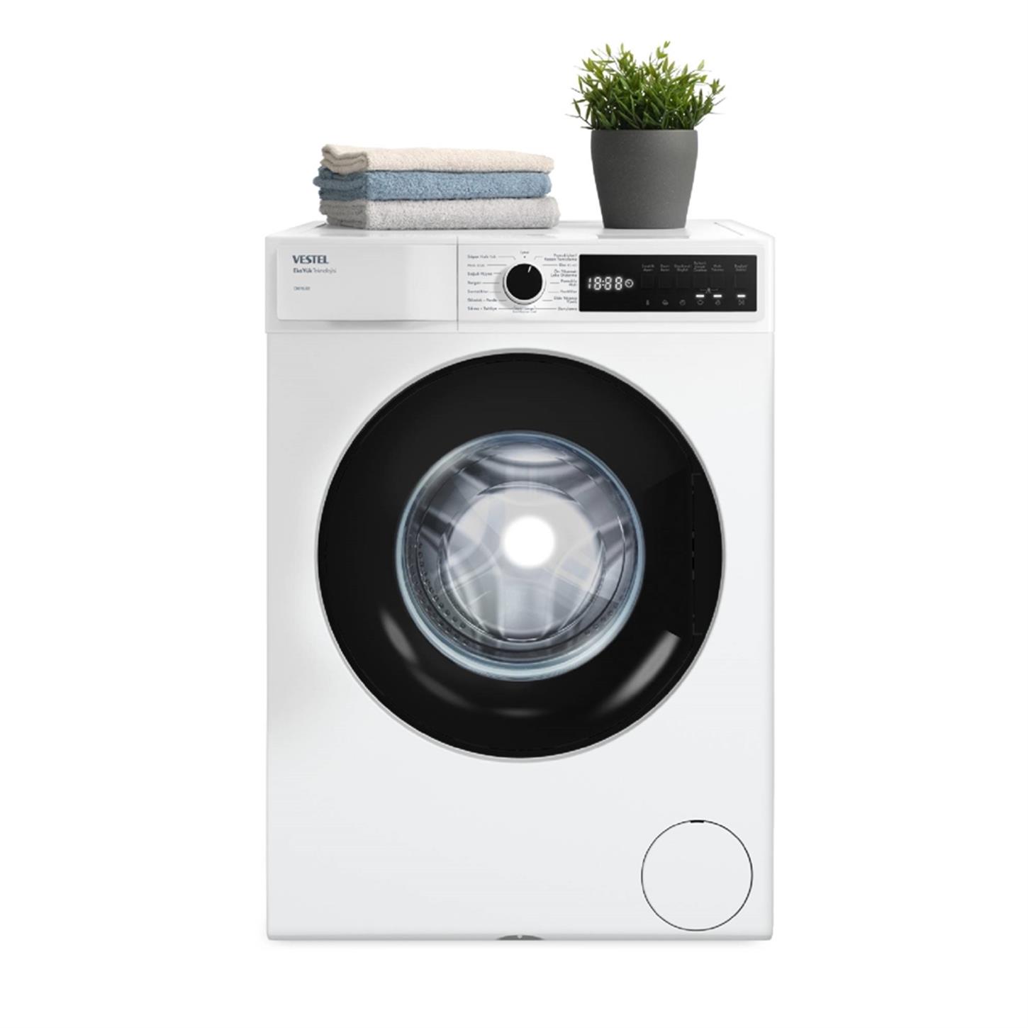 20265391Vestel 9 kg CMI 96301 WiFi 1000 Devir Çamaşır Makinesi