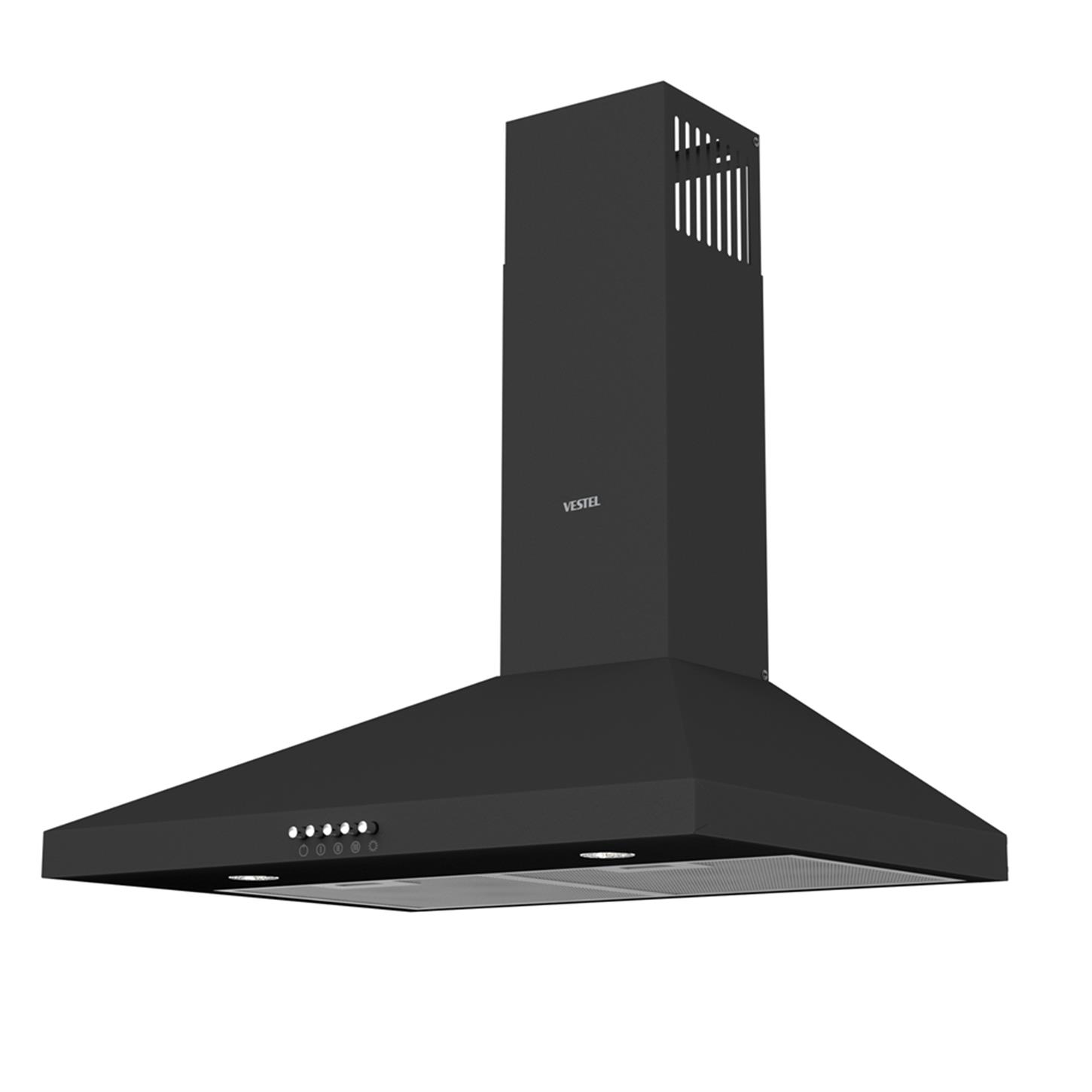 20267321Vestel AD 60030 S Siyah Ankastre Davlumbaz