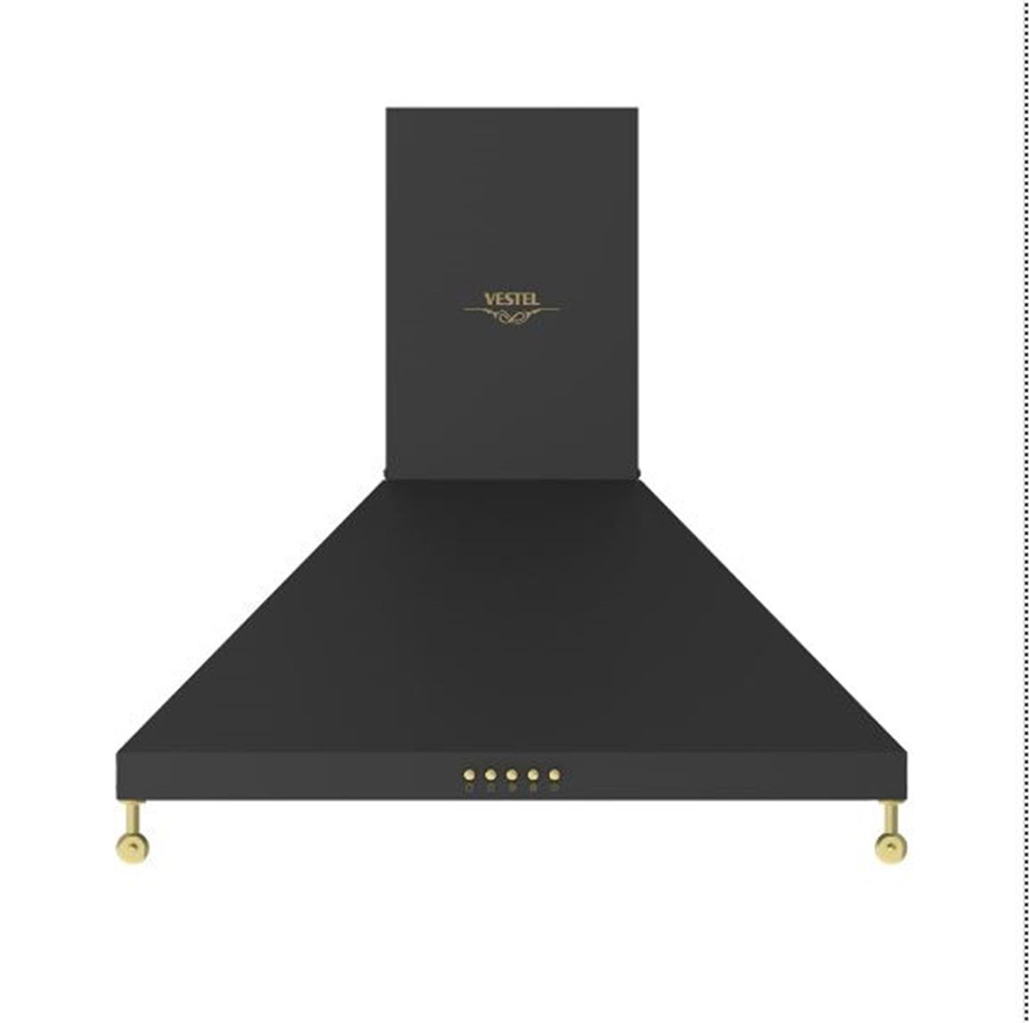 20268705Vestel AD-60041 RS 60 cm 3 Kademeli Rustik Ankastre Davlumbaz