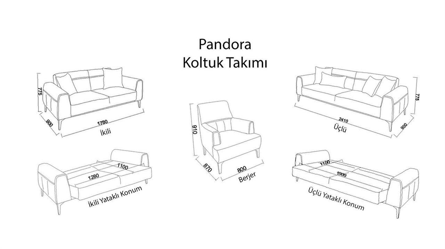 20PND1C00300001Bellona Pandora Berjer Koltuk
