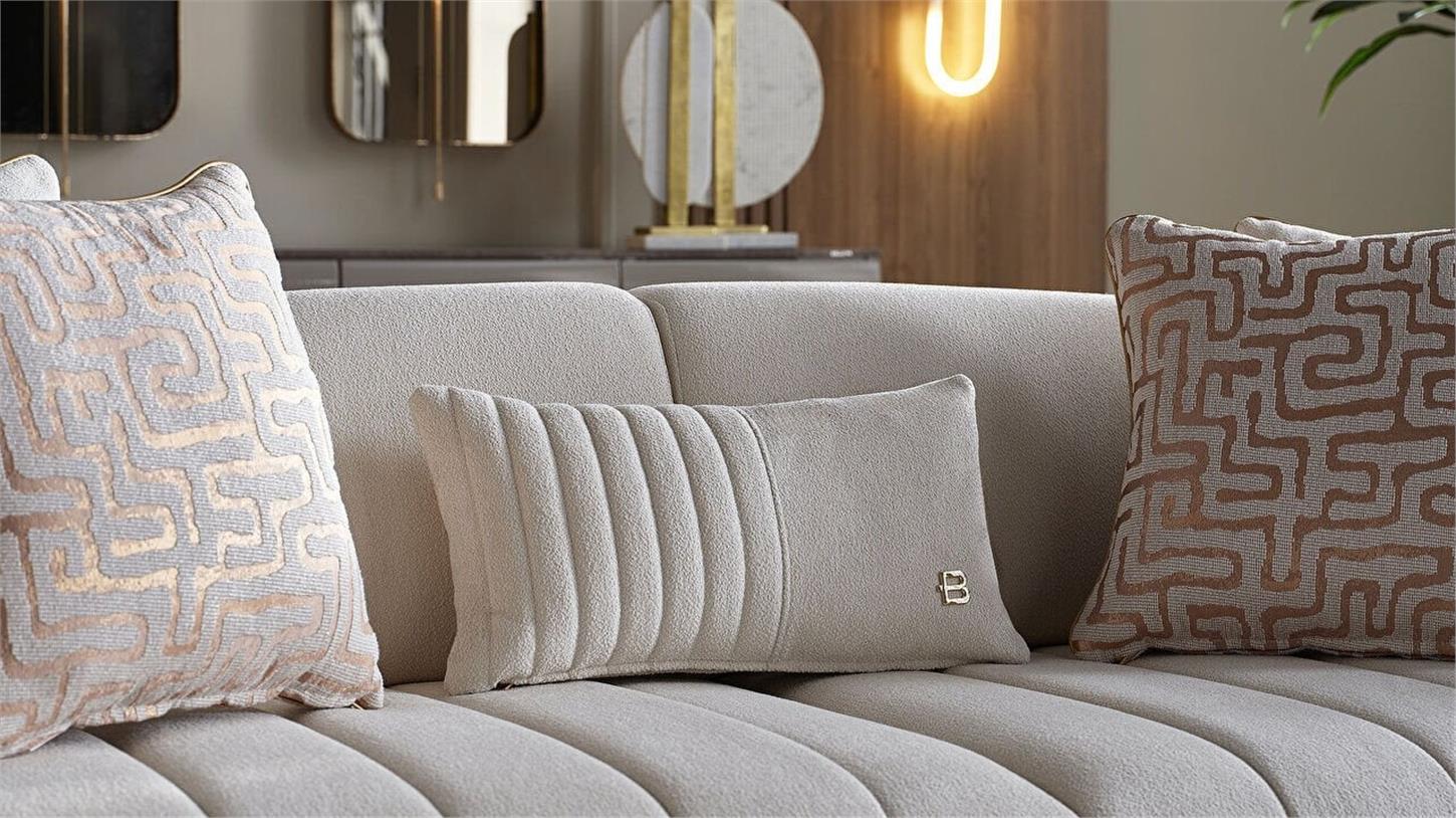 20VER3D00400001Bellona Veronica Üçlü Koltuk