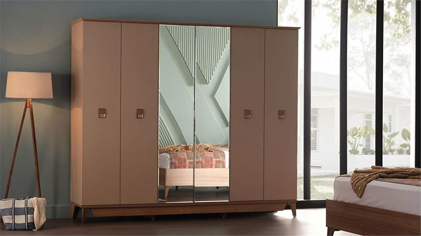 22ALZ2006A1SO.Bellona Alvis 6 Kapaklı Gardırop