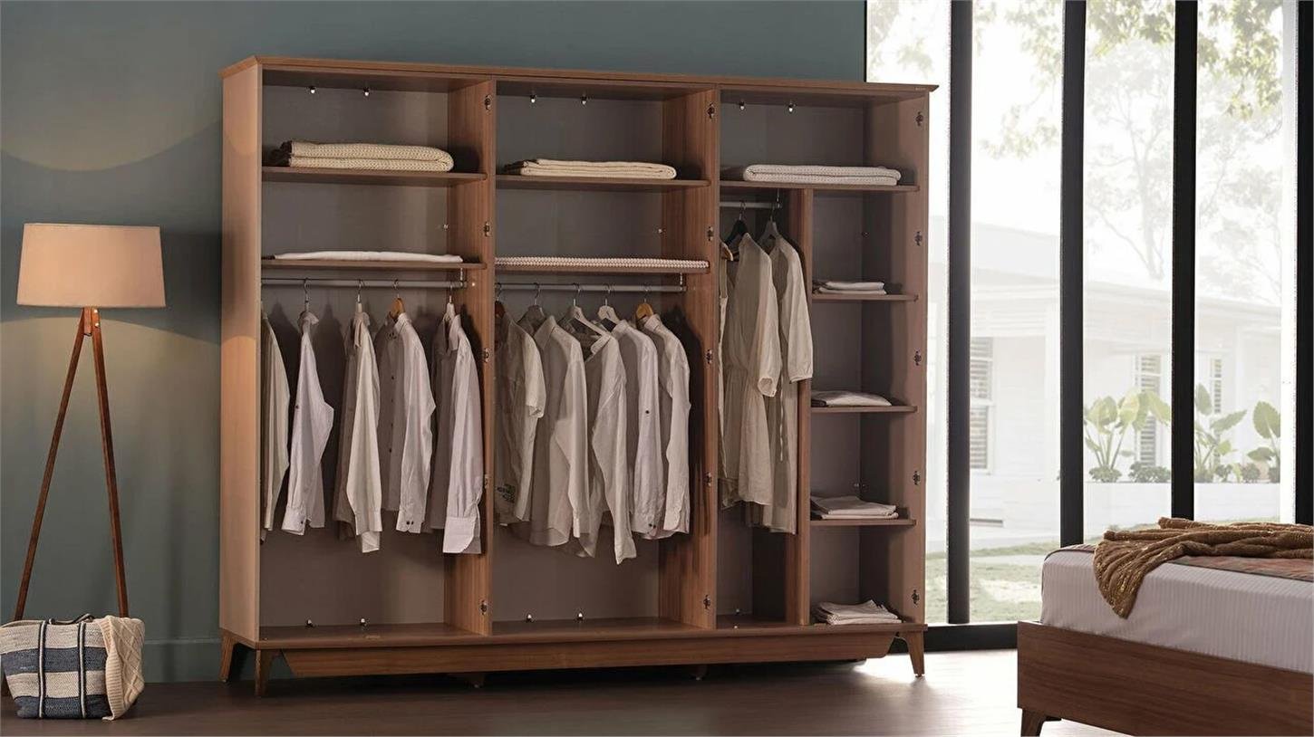 22ALZ2006A1SO.Bellona Alvis 6 Kapaklı Gardırop