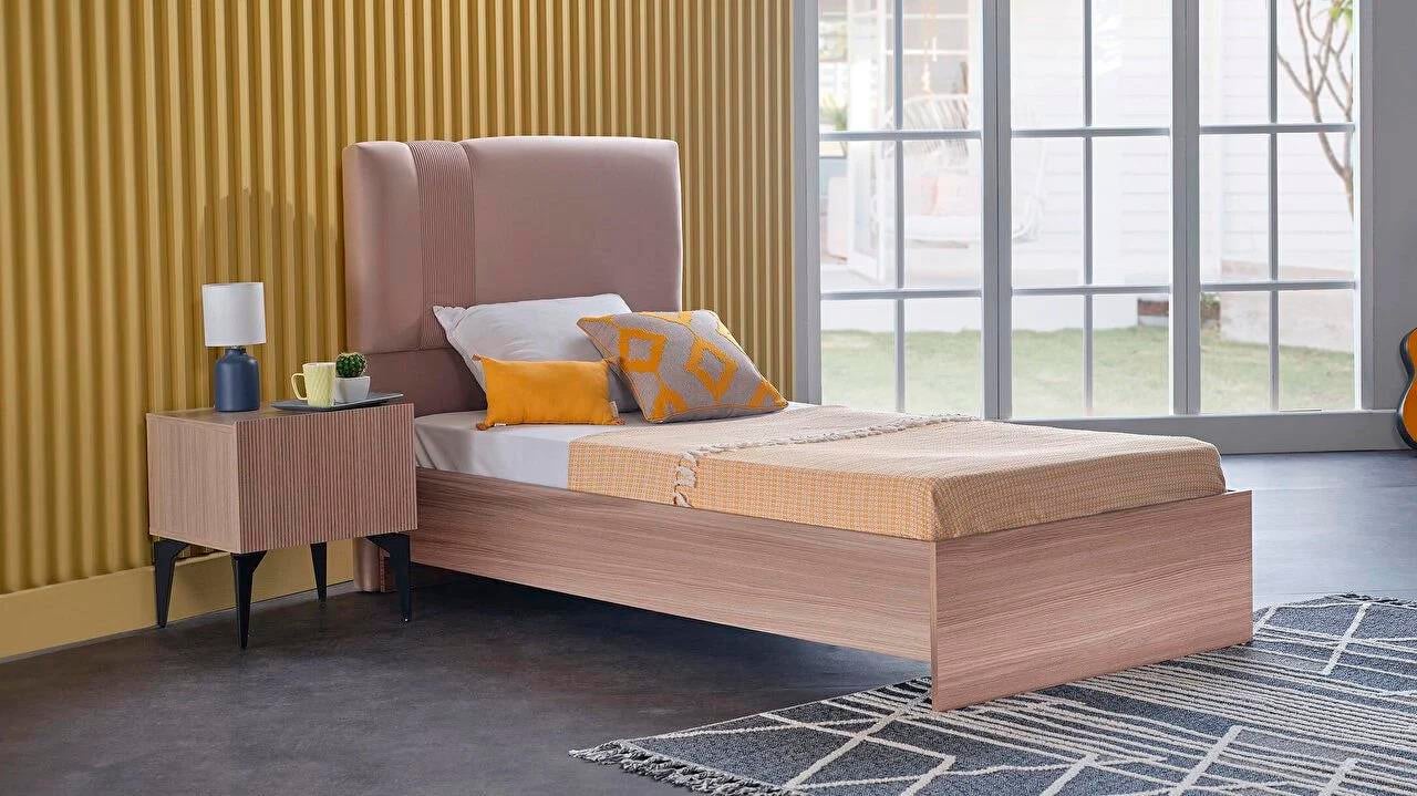 22ARL2225K05FBellona Arles Yatak Başlığı 90 lık Vizon