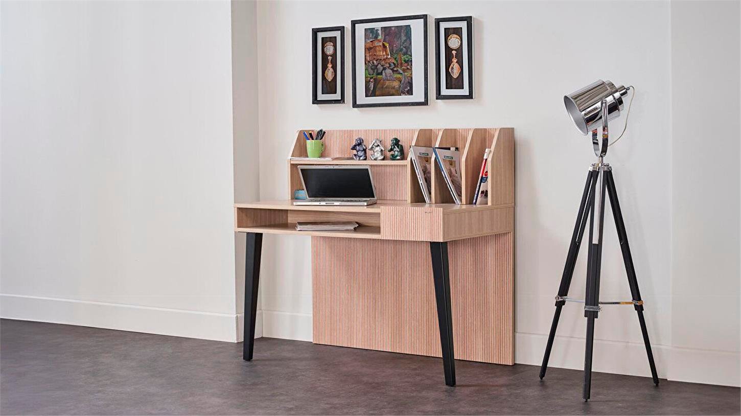 22ARL3203JGJH.Bellona Arles Kitaplıklı Çalışma Masası