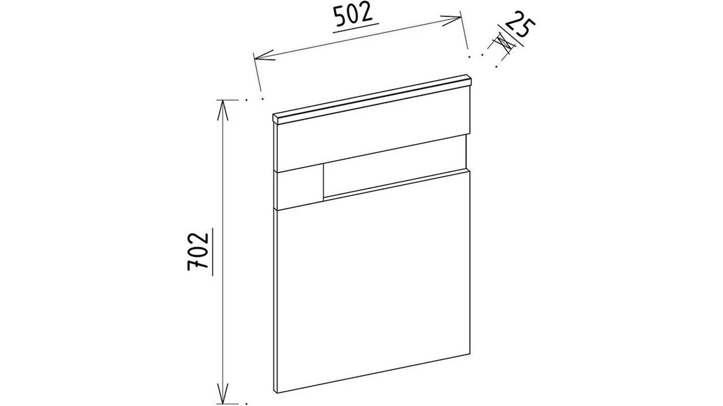 22LCD23063IOB.Bellona Lucida Komodin Üst Ünite