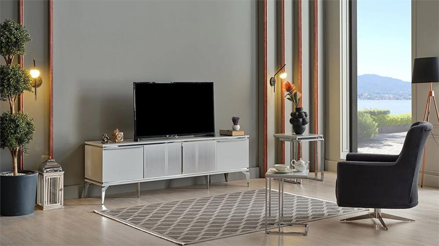 22LTT30012V2V.Bellona Loretto TV Sehpası Beyaz