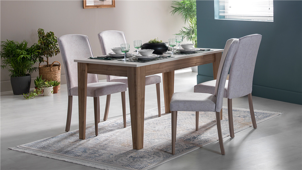 22MVN3156OPNE.Bellona Mavenna Mini Açılır Yemek Masası Beyaz