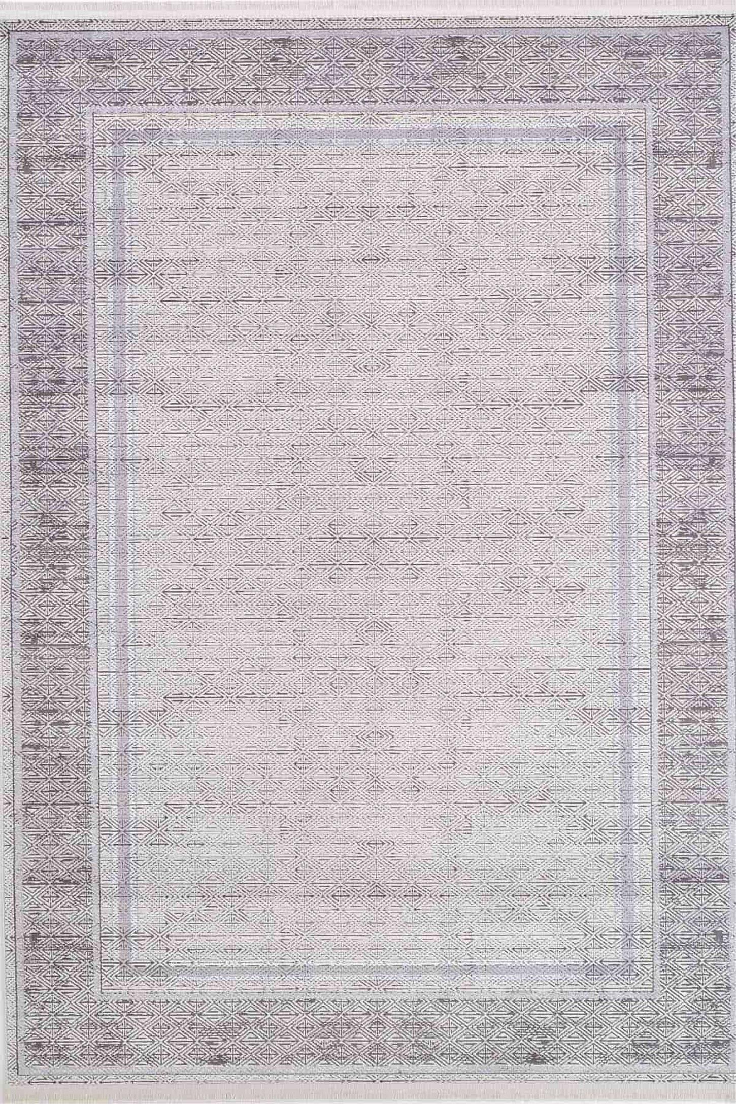236LDY16114Y0GRI00Gümüşsuyu Lidya 16114 G10 80X150 Gri Halı