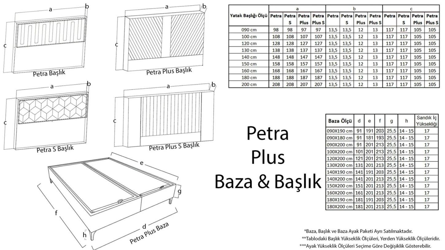 26PTREE00100006BLLN 120 LIK  PETRA BAŞLIK / VIKA GRİ