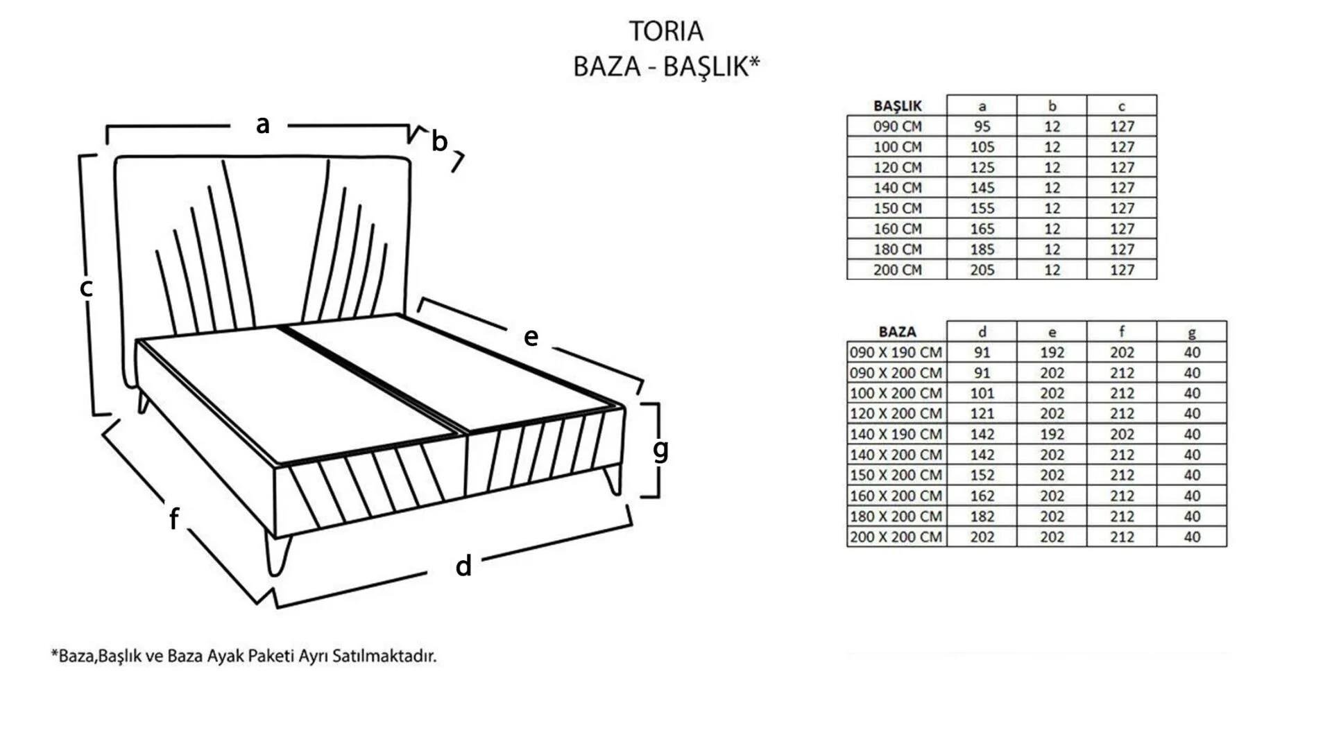 26TOAII00100004Bellona Toria 160 Lık Başlık Vika Gri