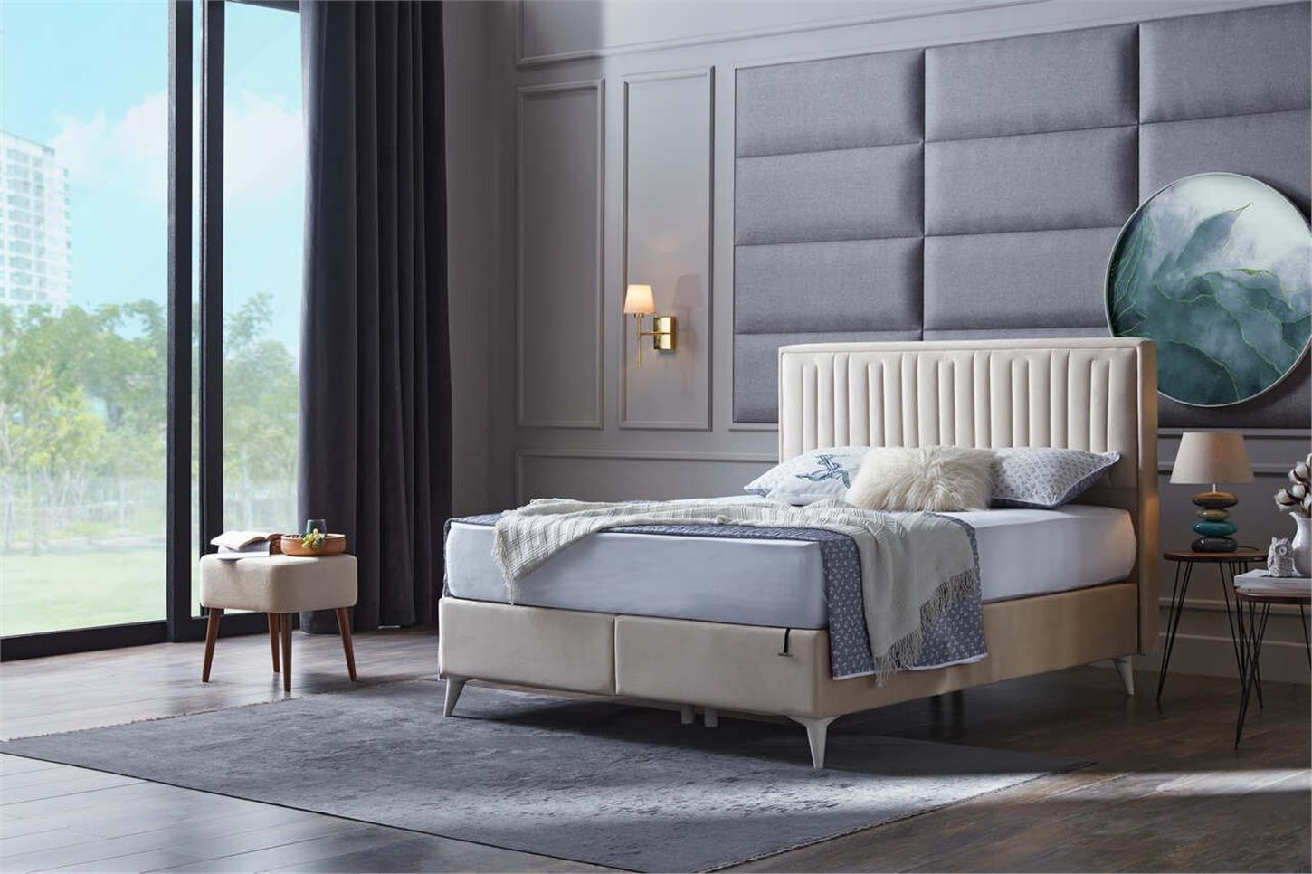 28PTAB500100004Bellona Petra Plus Baza 90x190 - Krem