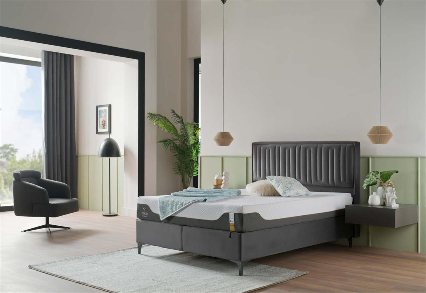 28PTAH600100003Bellona Petra Plus Baza 150x200 - Antrasit