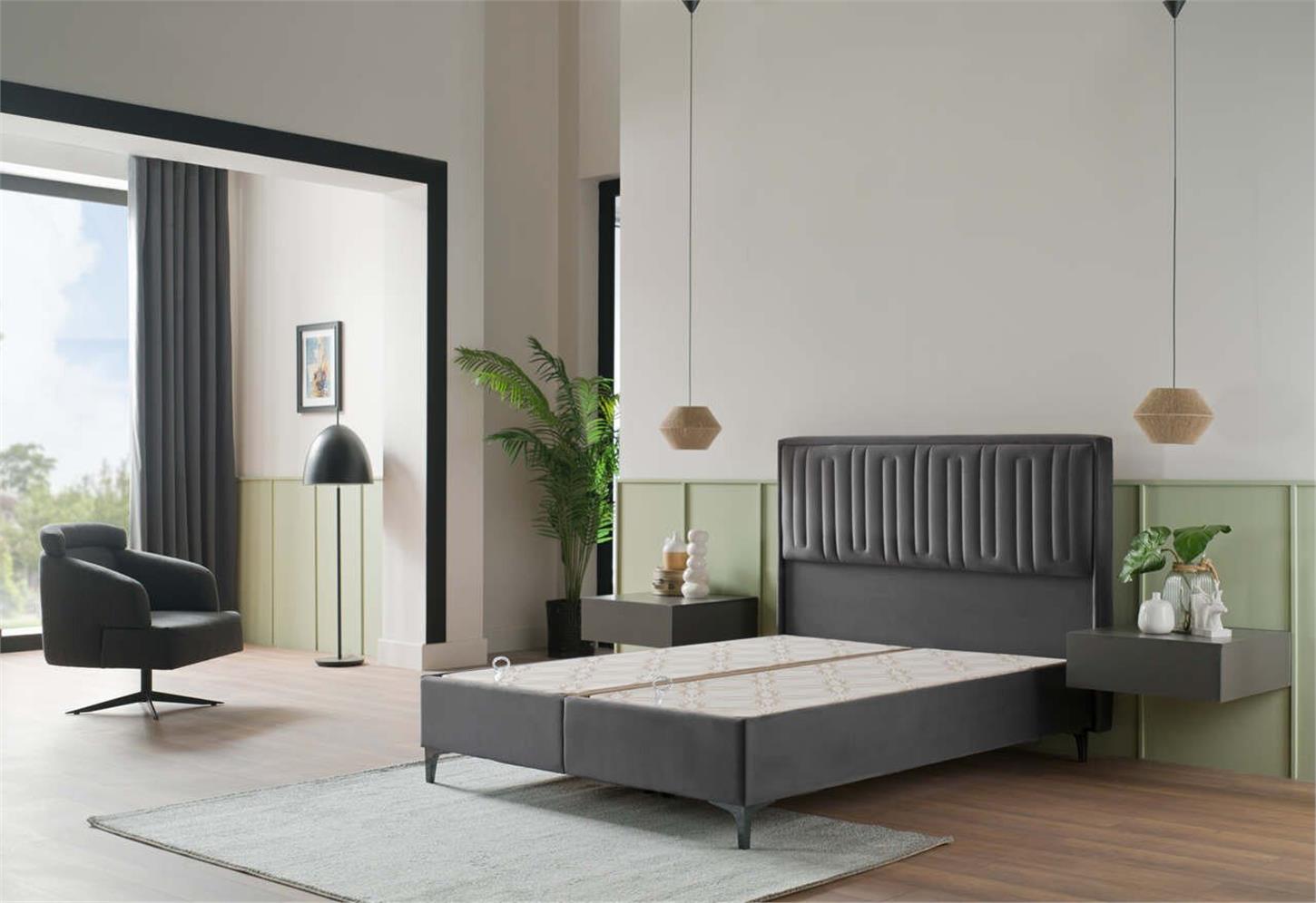 28PTAH600100003Bellona Petra Plus Baza 150x200 - Antrasit