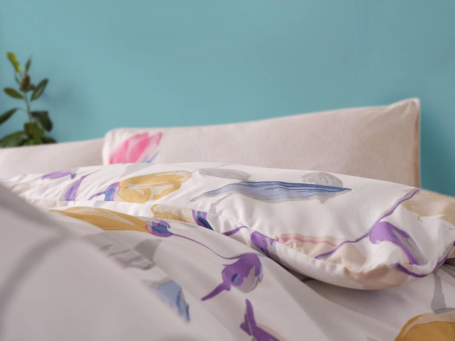 2Q9CMFEASY0020195Doqu Home Ç Easy Cotton Comfoter Uyku Seti Tulips