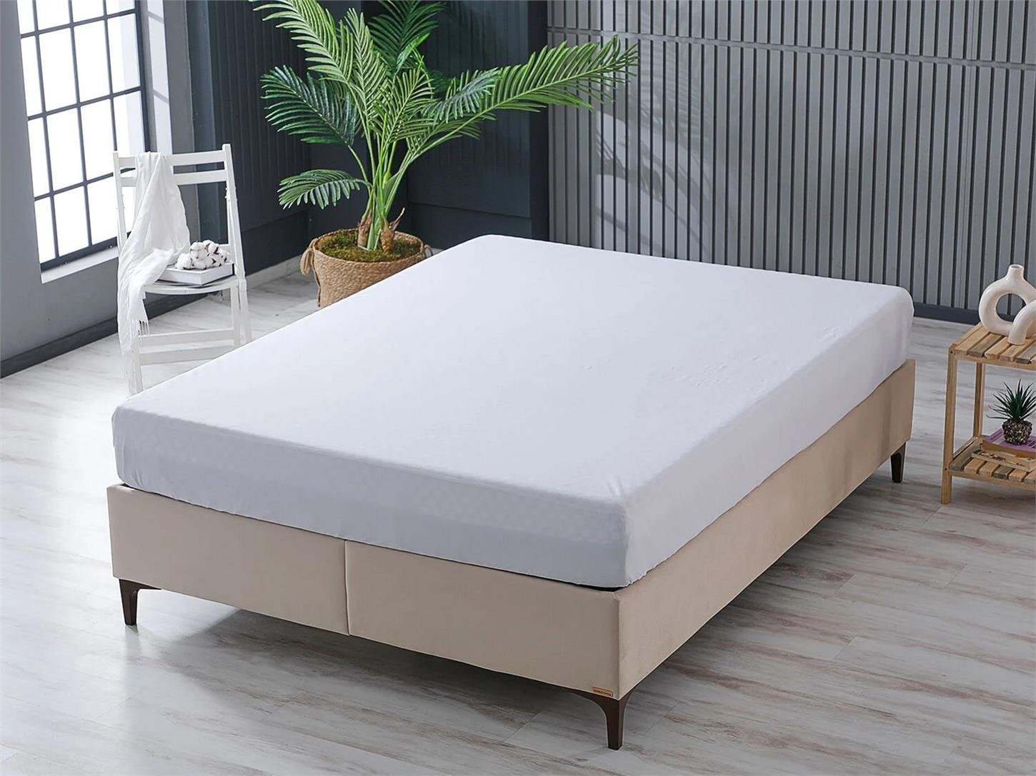 2Q9FTASOFTA020Doqu Home 100X200 Soft Sıvı Geçirmez Fıtted Alez