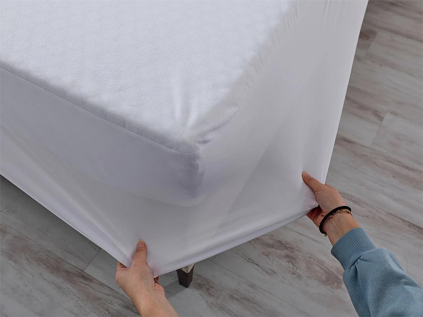 2Q9FTASOFTA060Doqu Home 150X200 Soft Sıvı Geçirmez Fıtted Alez
