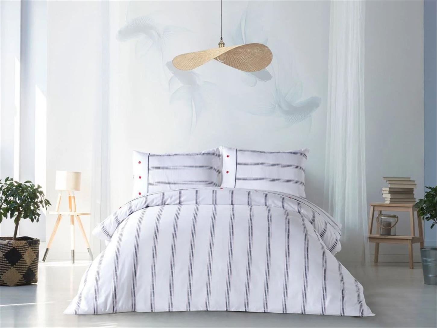 2Q9NTKMRAN0010002Doqu Home Marine Tek Kişilik Nevresim Takımı Meridian