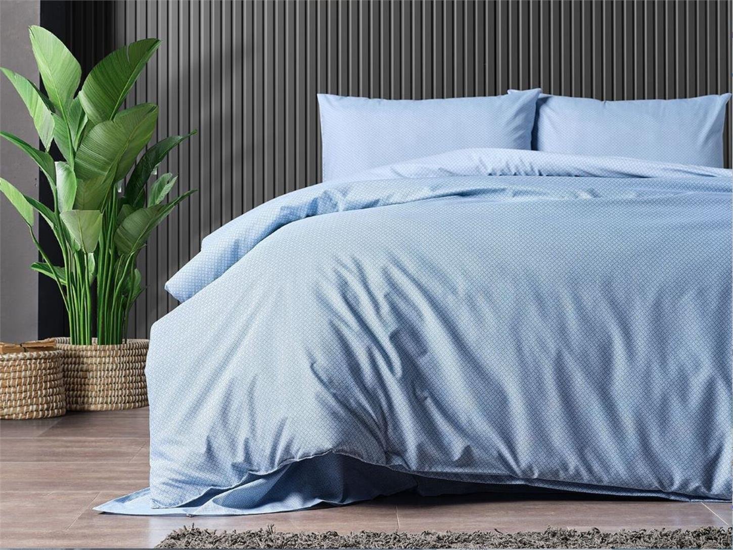 2Q9NTKPURT0010185Doqu Home Tek Kişilik Pure Touch Nevresim Takımı Mavi