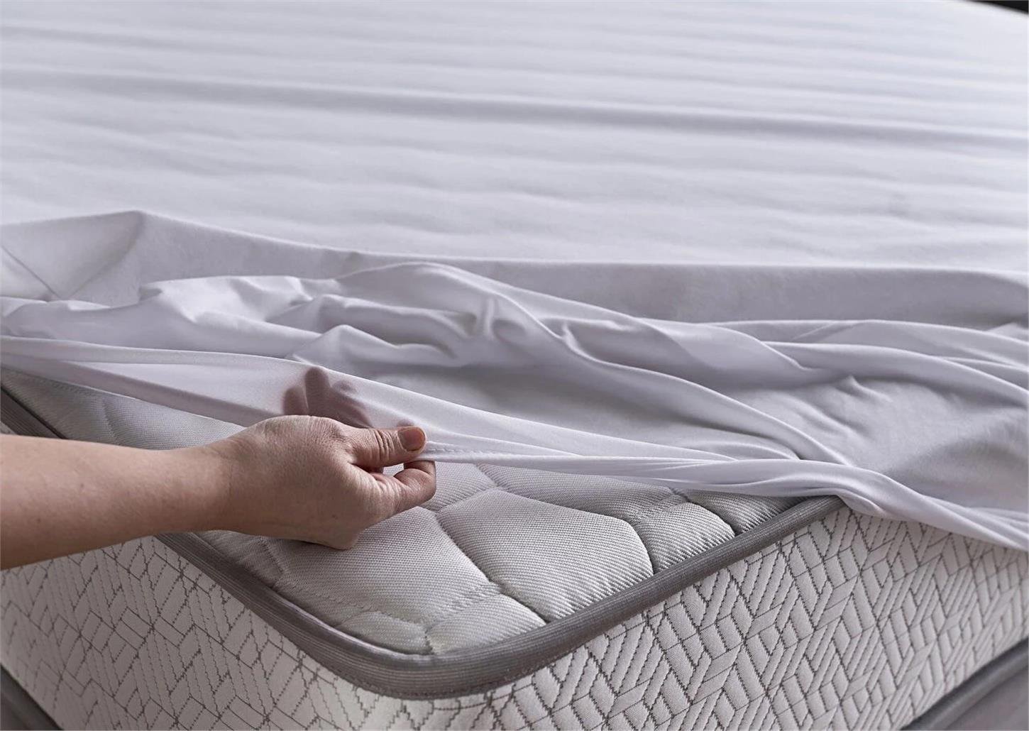 2Q9SGAPERLA060Doqu Home Perla Sıvı Geçirmez Fitted 150x200 Alez