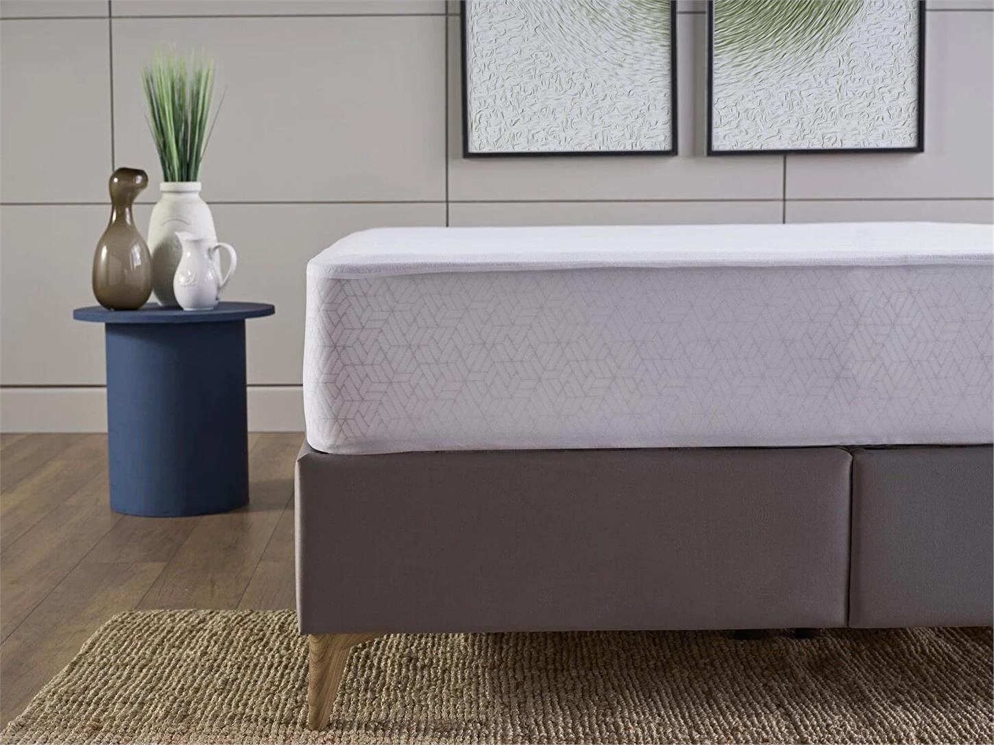 2Q9SGAPERLA070Doqu Home Perla Sıvı Geçirmez Fitted 160x200 Alez
