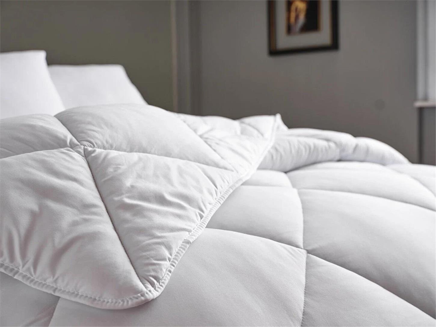 2Q9YRGWHTE0020Doqu Home Whiteline Microfiber Çift Kişilik Yorgan