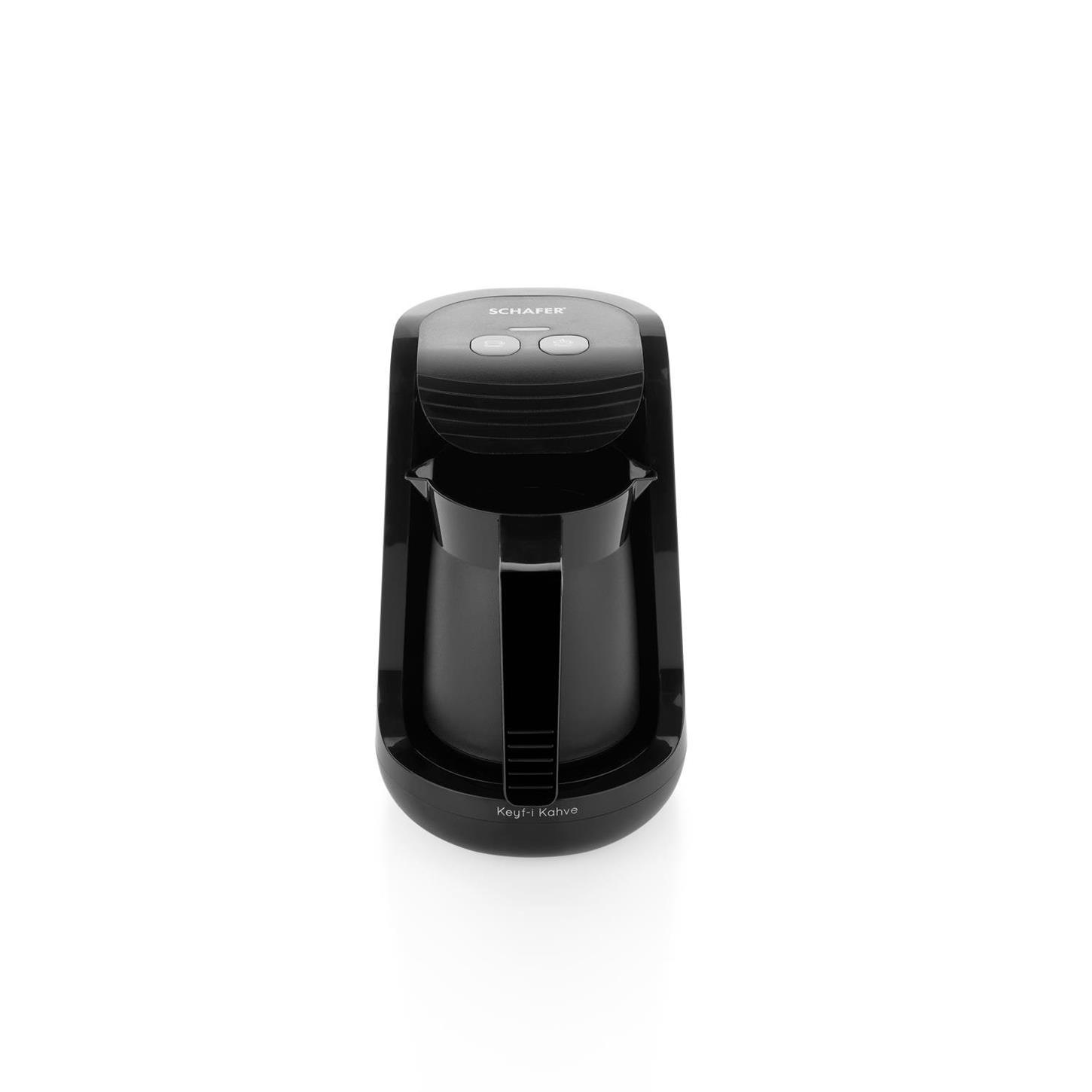 2S386-25002-SIY01Schafer Keyf-İ Kahve Çift Tuşlu Türk Kahve Makinesi